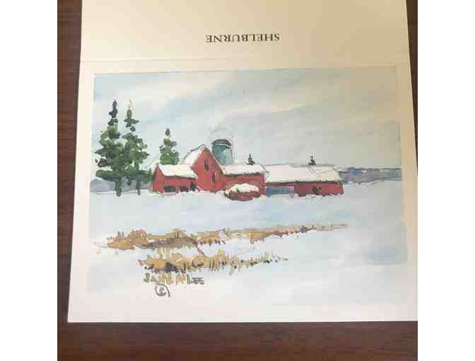 Greeting Cards of Vermont Scenes from Original Watercolors