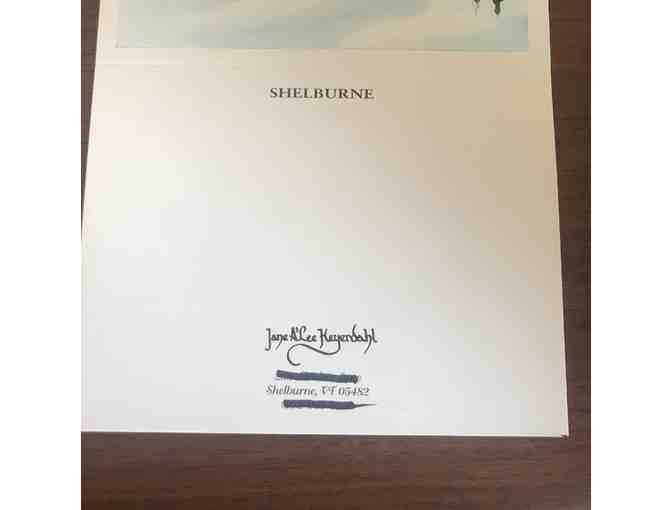 Greeting Cards of Vermont Scenes from Original Watercolors