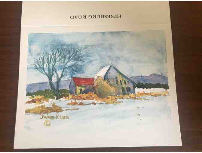 Greeting Cards of Vermont Scenes from Original Watercolors