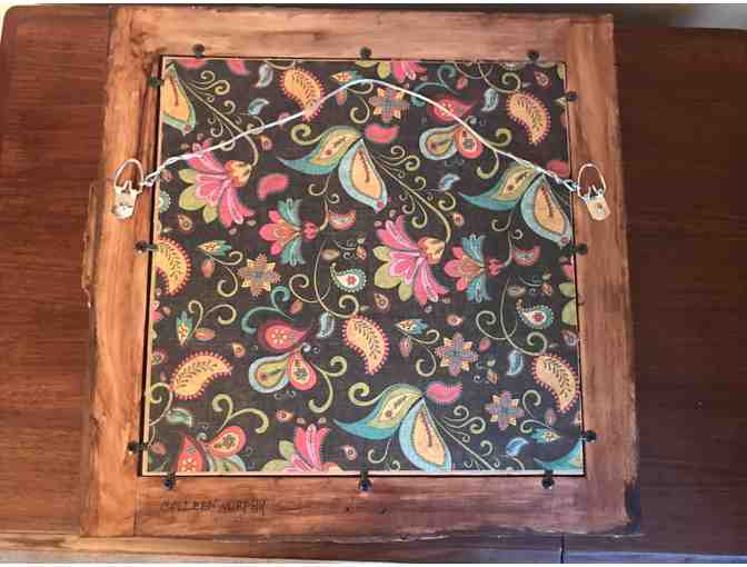 Driftwood & Stone Wall Mirror