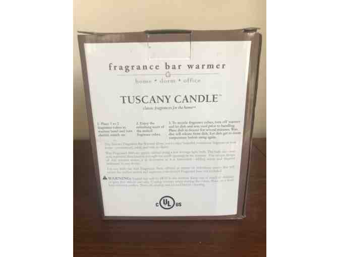 Tuscany Candle Fragrance Bar Warmer- Red Historic