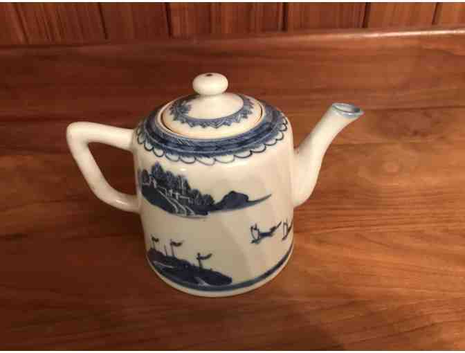 Blue Willow Tea Pot