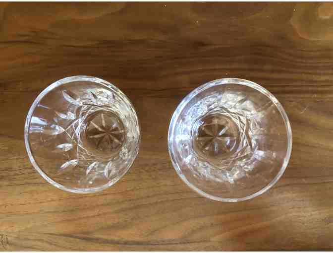 Cut Glass Votive Holders