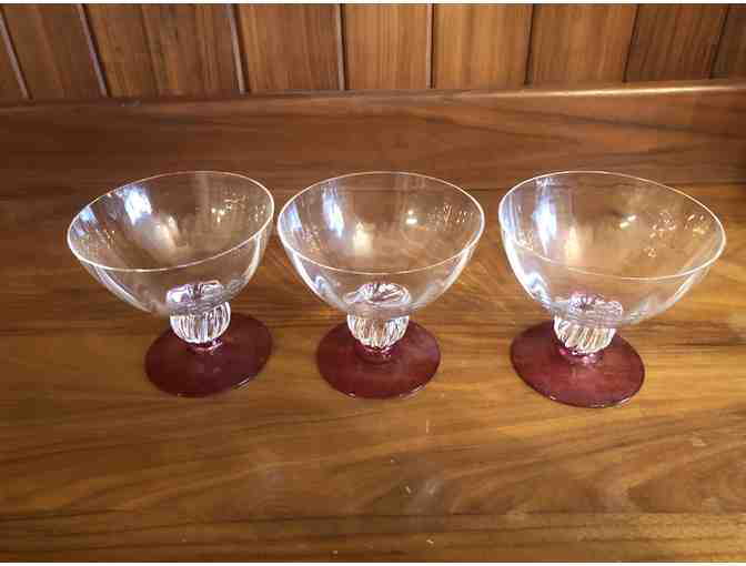 Vintage Crystal Dessert Bowls