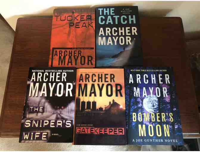 Grand Collection of Archer Mayor Vermont Mystery Books