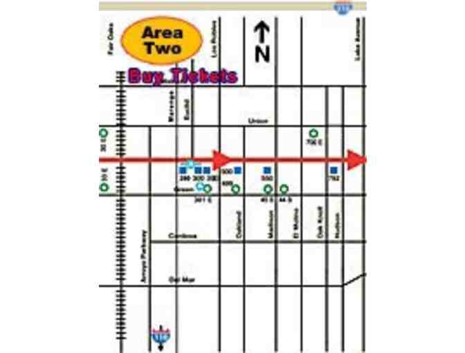 Two (2) Preferred Seating Tickets & Parking at the 136th Tournament of Roses Parade