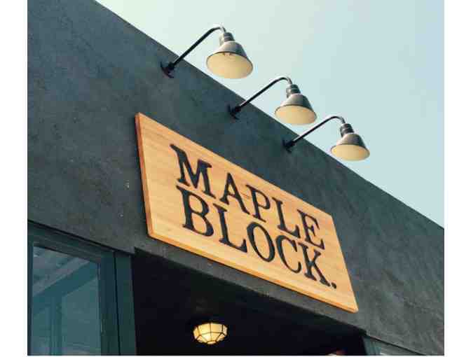 $50 Gift Certificate to Maple Block Meat Company