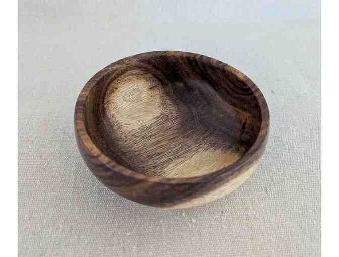 Turned Wood Bowl Made from Reclaimed Monkeypod Wood from Baldwin Home Museum