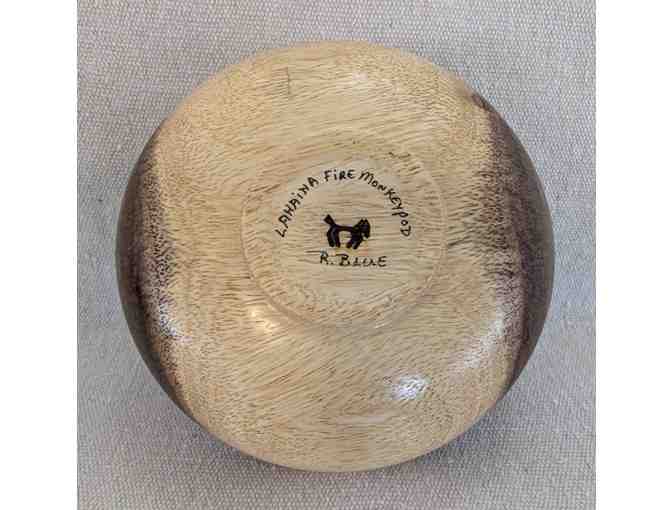 Turned Wood Bowl Made from Reclaimed Monkeypod Wood from Baldwin Home Museum