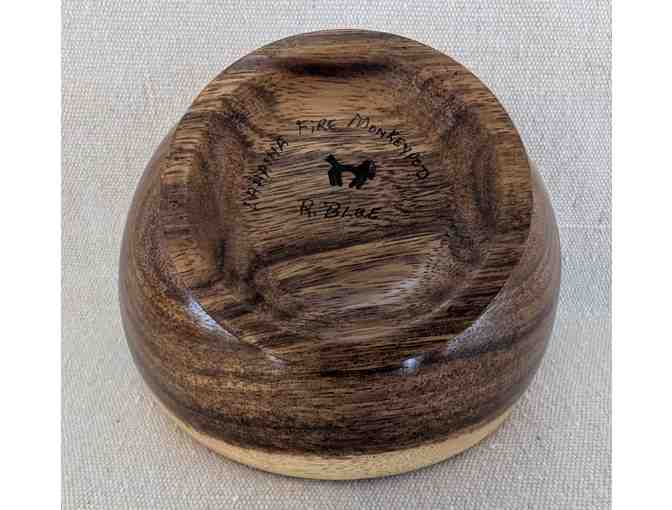 Turned Wood Bowl Made from Reclaimed Monkeypod Wood from Baldwin Home Museum
