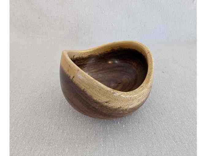 Turned Wood Bowl Made from Reclaimed Monkeypod Wood from Baldwin Home Museum