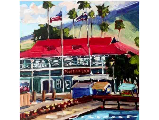 Set of Six (6) Art Tiles from Jordanne Perkins' 'Lahaina Spirit' Series