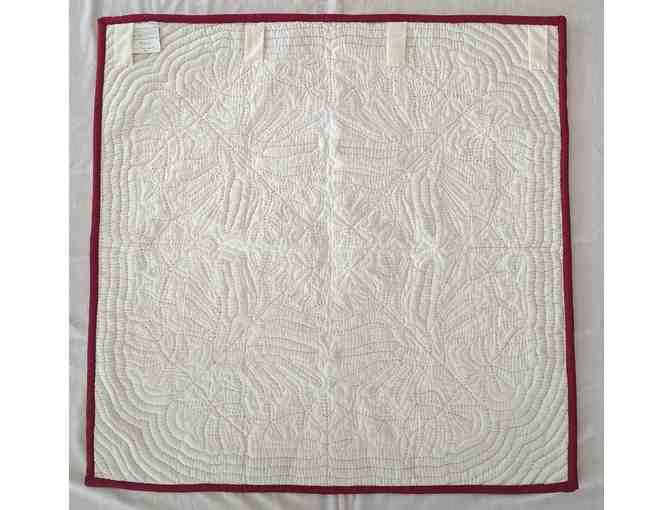 Floral Red Hawaiian Quilt