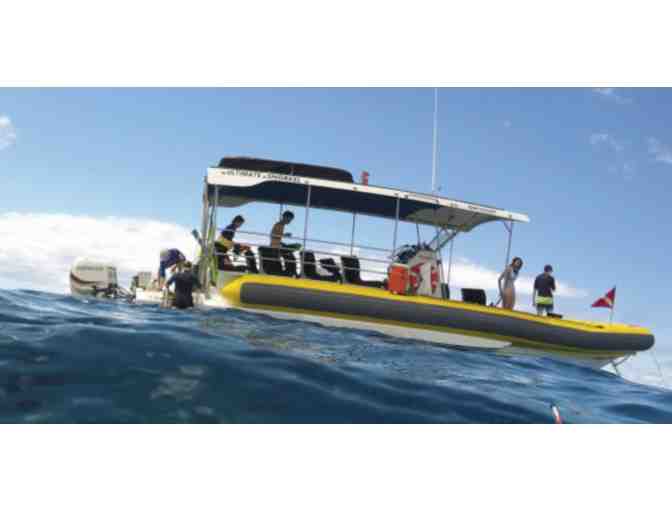 Lanai Snorkel Trip for Two (2) with Ultimate Whale Watch & Snorkel