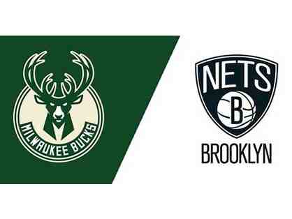 Two Brooklyn Nets vs Milwaukee Bucks Tickets