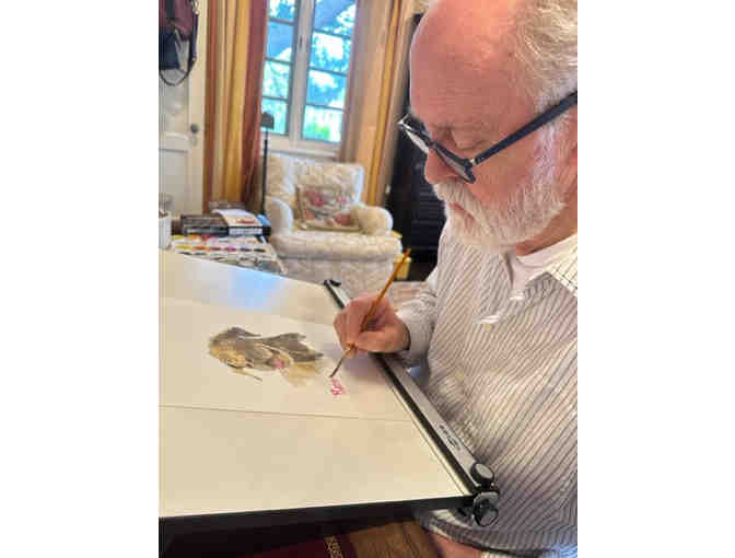 Let John Lithgow create a personalized watercolor painting of your dog - Photo 1