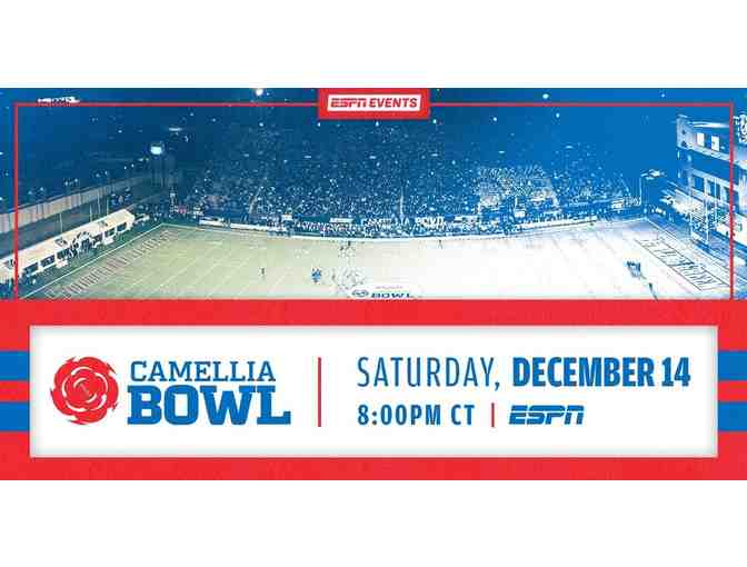 Camellia Bowl Tickets (2) + Parking Pass -- ESPN Zone Seats [6 of 6 sets of tickets]