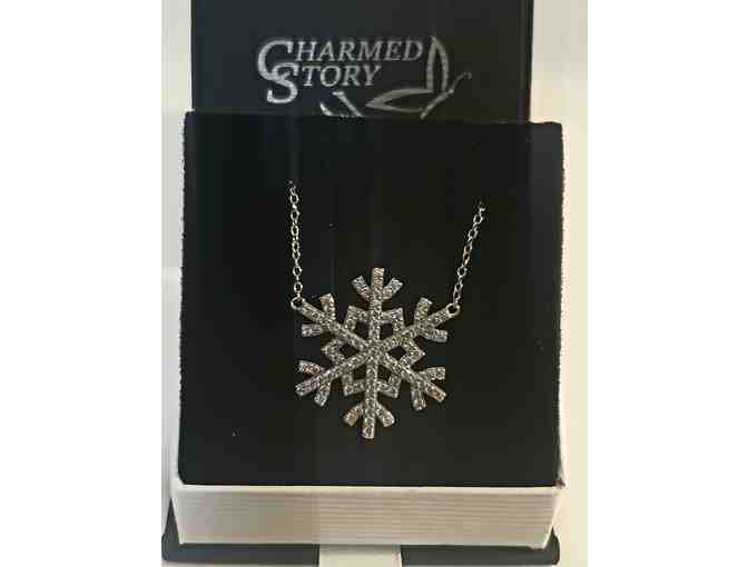 Necklace -- Sterling Silver Snowflake on Chain