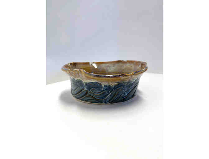 Artisan-crafted stoneware bowl