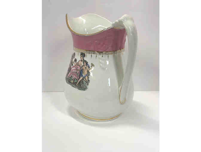 Antique Cape May Collectible Porcelain Pitcher