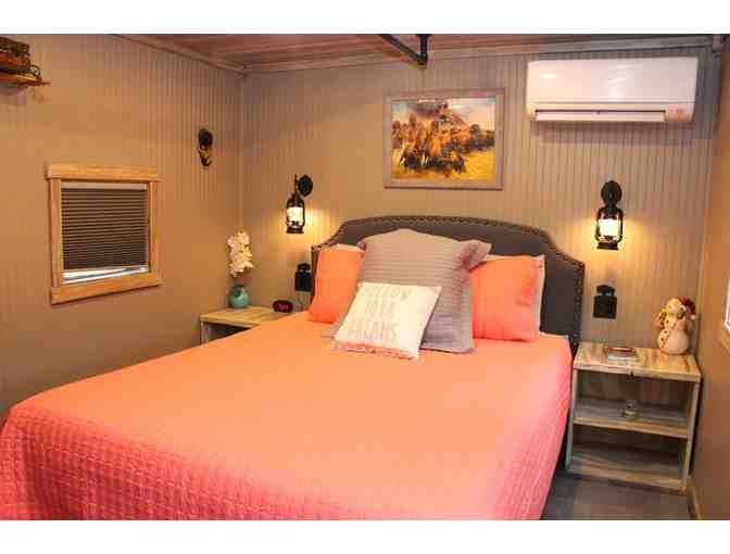 Sleep in a Luxury Caboose in the Smokies