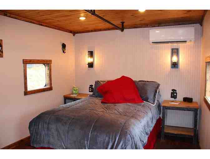 Sleep in a Luxury Caboose in the Smokies