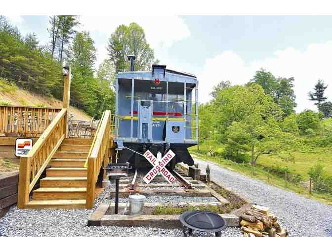 Sleep in a Luxury Caboose in the Smokies