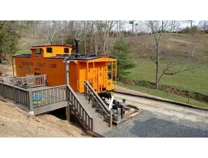 Sleep in a Luxury Caboose in the Smokies