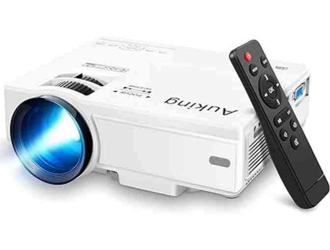 Home Movie Theater Bundle: AuKing Projector & Amazon Fire TV Stick