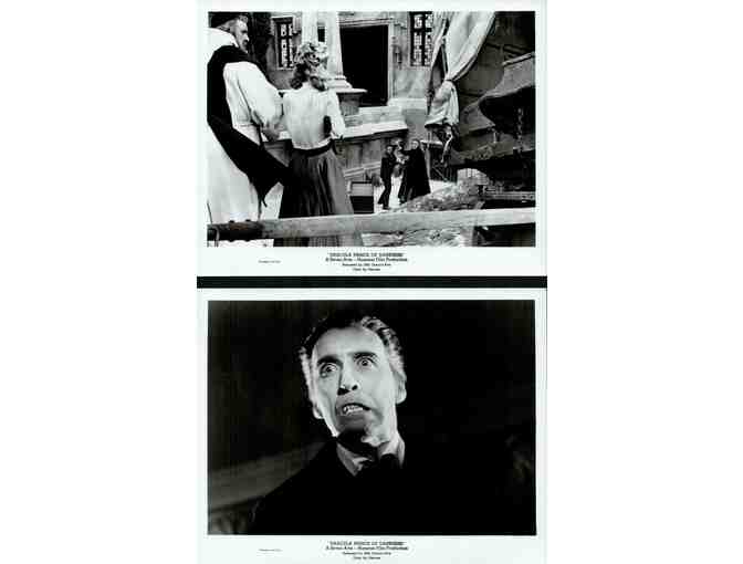 DRACULA PRINCE OF DARKNESS, 1966, movie stills, COLLECTORS LOT, Christopher Lee