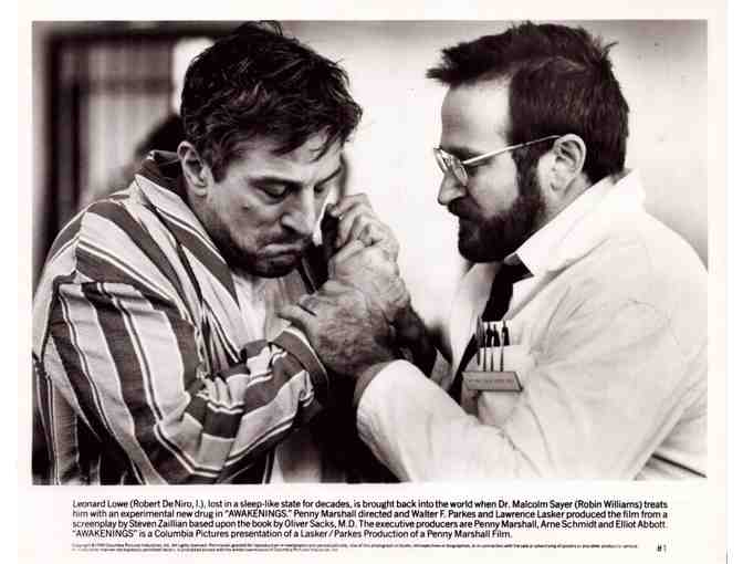 AWAKENINGS, 1990, movie stills, Robin Williams, Robert De Niro