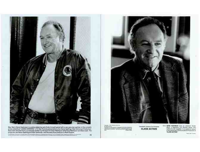 GENE HACKMAN, group of classic celebrity portraits, stills or photos