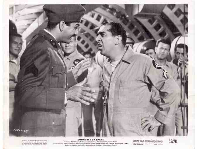 CONQUEST OF SPACE, 1955, movie stills, Walter Brooke, Eric Fleming