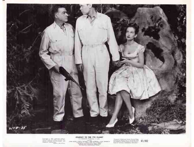 JOURNEY TO THE 7TH PLANET, 1961, movie stills, John Agar, Greta Thyssen