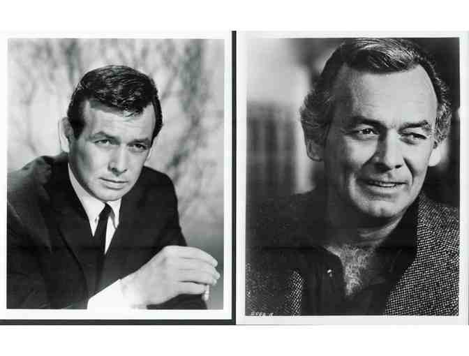 David Janssen, group of classic celebrity portraits, stills or photos