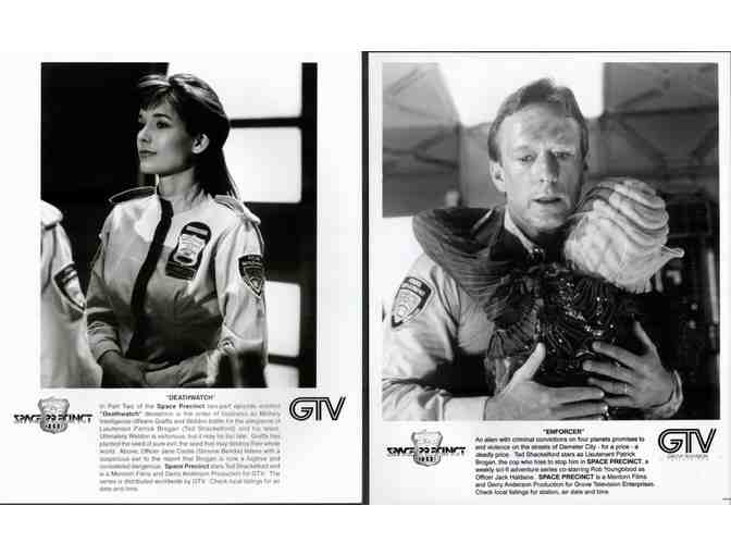 SPACE PRECINCT, tv stills, COLLECTORS LOT, Ted Shackelford, Rob Youngblood