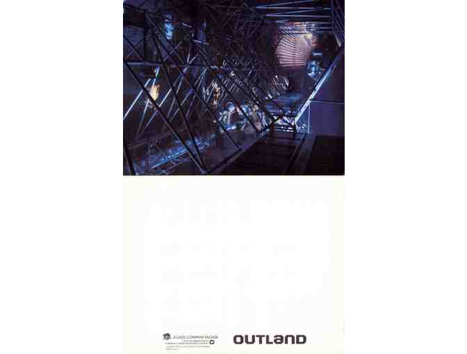 OUTLAND, 1981, cards, Sean Connery, Peter Boyle