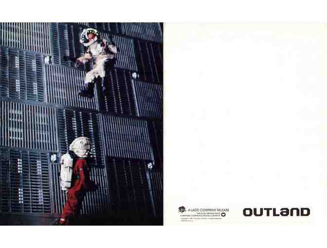 OUTLAND, 1981, cards, Sean Connery, Peter Boyle