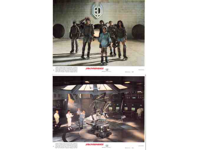 SOLARBABIES, 1986, mini lobby cards, Jason Patric, Lukas Haas