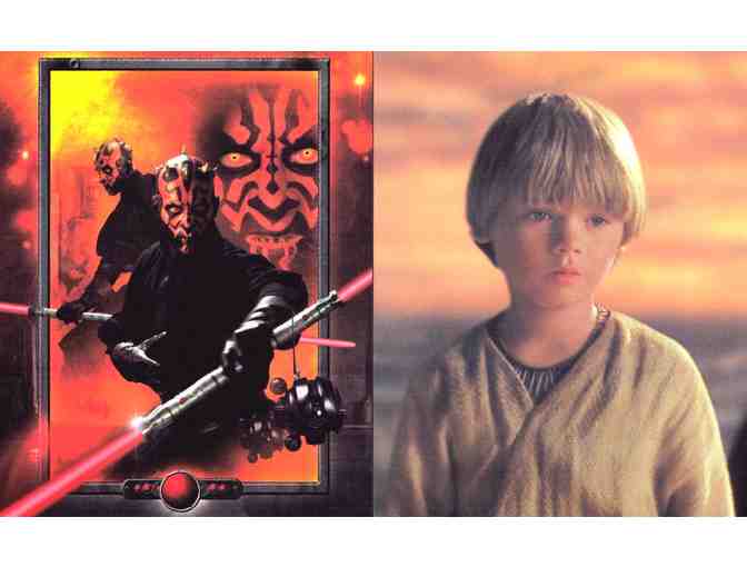 STAR WARS EPISODE 1: PHANTOM MENACE, 1999, 8x10 postcards, COLLECTORS LOT