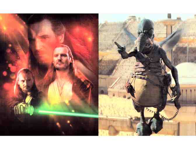 STAR WARS EPISODE 1: PHANTOM MENACE, 1999, 8x10 postcards, COLLECTORS LOT