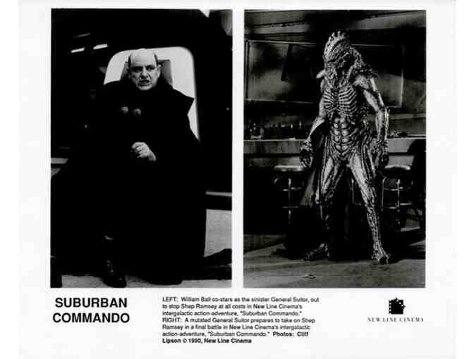 SUBURBAN COMMANDO, 1991, movie stills, Hulk Hogan, Christopher Lloyd