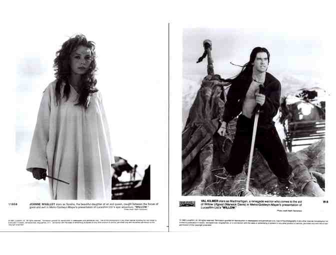 WILLOW, 1988, movie stills, COLLECTORS LOT, Warwick Davis, Val Kilmer