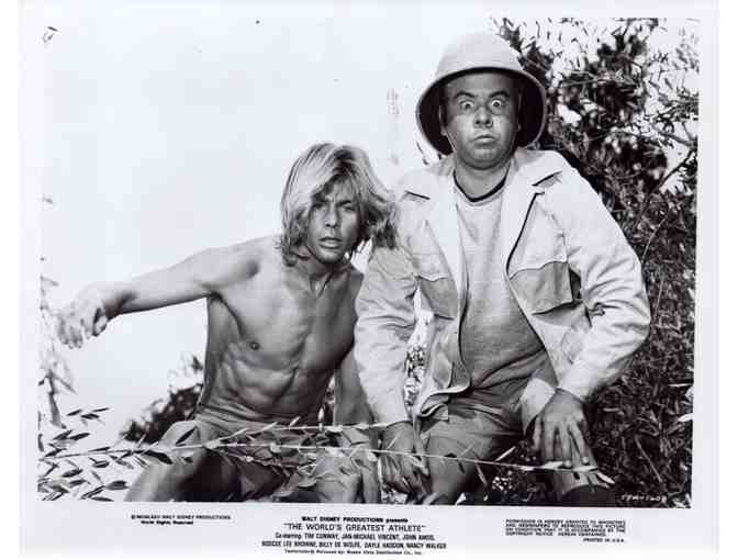 WORLDS GREATEST ATHLETE, 1973, movie stills, Tim Conway, Jan Michael Vincent - Photo 1