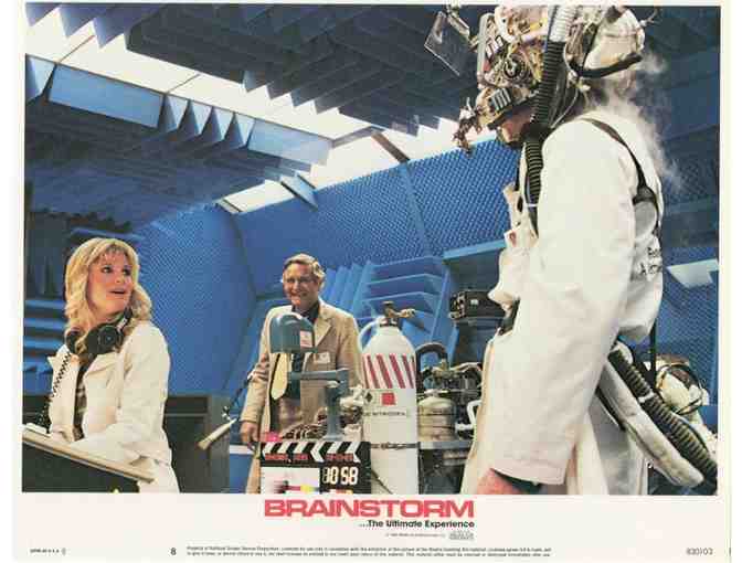 BRAINSTORM, 1983, lobby cards, Christopher Walken, Natalie Wood