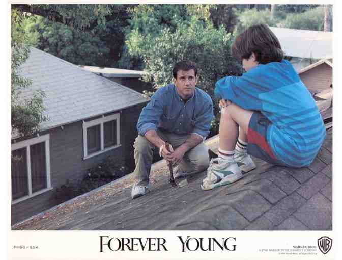 FOREVER YOUNG, 1993, lobby card set, Mel Gibson, Jamie Lee Curtis