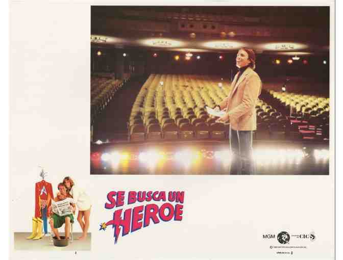 HERO AT LARGE, 1980, Spanish lobby cards, John Ritter, Anne Archer