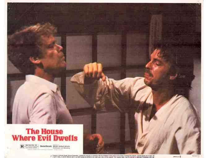 HOUSE WHERE EVIL DWELLS, 1982, lobby cards, Edward Albert, Susan George