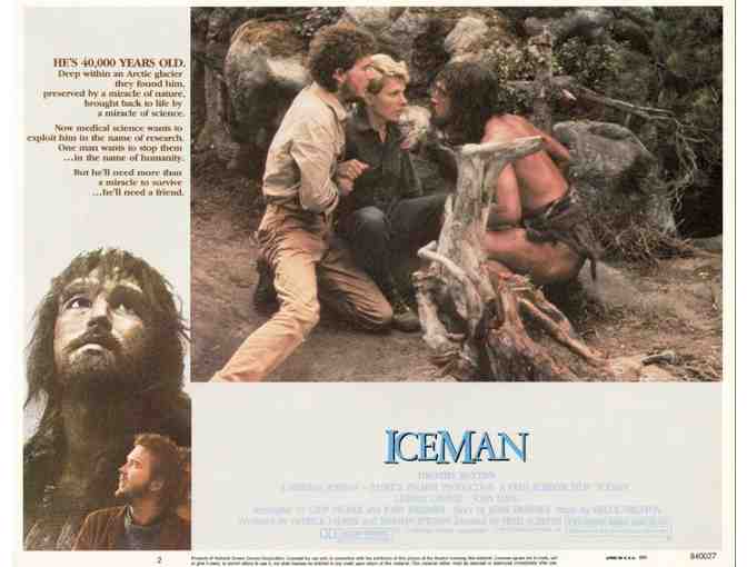 ICEMAN, 1984, lobby card set, Timothy Hutton, Lindsay Crouse