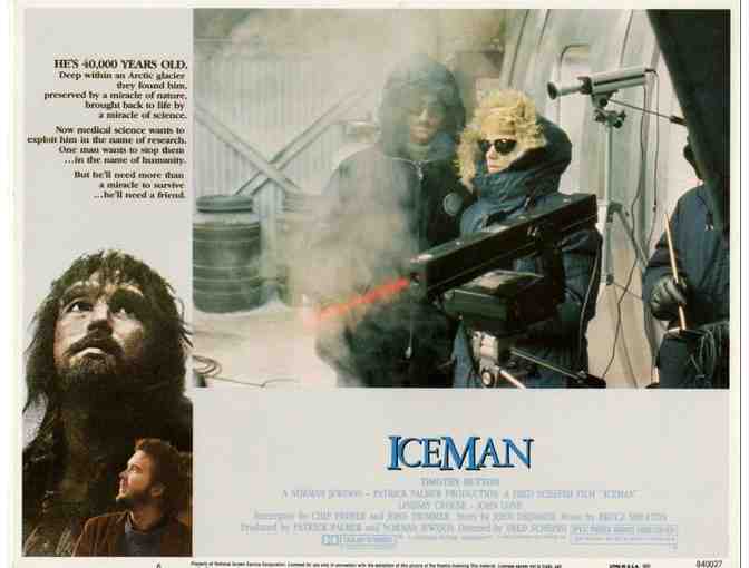 ICEMAN, 1984, lobby card set, Timothy Hutton, Lindsay Crouse